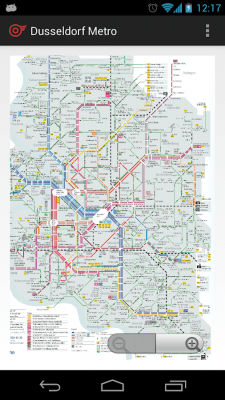 Скриншот приложения Dusseldorf Metro MAP - №1