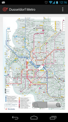 Скриншот приложения Dusseldorf Metro MAP - №2
