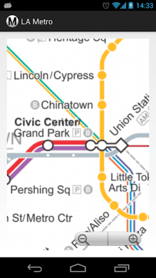 Скриншот приложения Los Angeles Metro/Subway MAP - №4