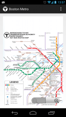 Скриншот приложения Boston Metro - №1