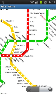 Скриншот приложения Milan Metro - №2