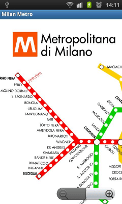 Скриншот приложения Milan Metro - №3
