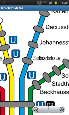 Скриншот приложения Bielefeld Metro MAP - №1