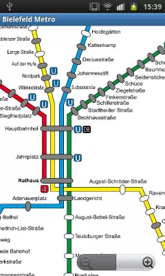 Скриншот приложения Bielefeld Metro MAP - №2