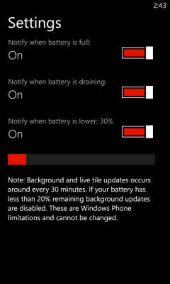 Скриншот приложения Battery Meter - №2