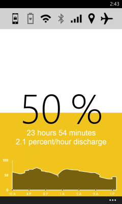 Скриншот приложения Battery Meter - №4