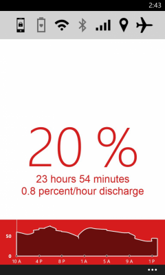 Скриншот приложения Battery Meter - №5
