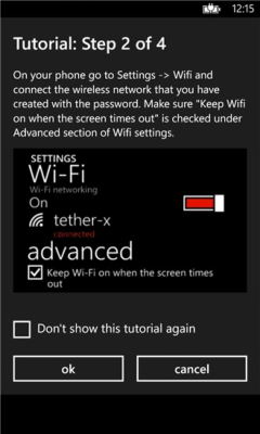 Скриншот приложения Tether-X - №3