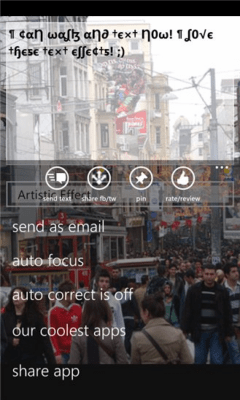 Скриншот приложения Walkee Textee - №3