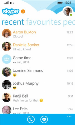 Скриншот приложения Skype - №1