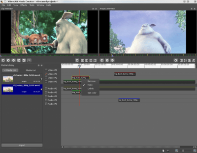 Скриншот приложения VideoLAN Movie Creator - №2