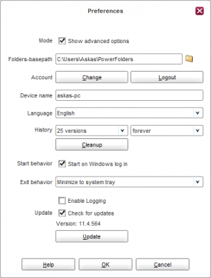 Скриншот приложения PowerFolder - №3