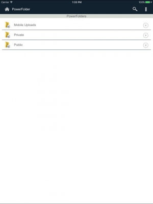 Скриншот приложения PowerFolder - №3