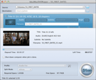 Скриншот приложения Ideal DVD Ripper for Mac - №1