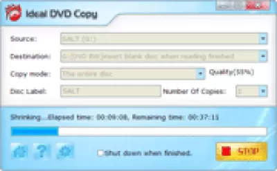 Скриншот приложения Ideal DVD Copy - №1