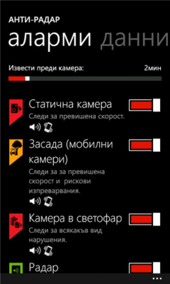 Скриншот приложения Анти-радар - №2