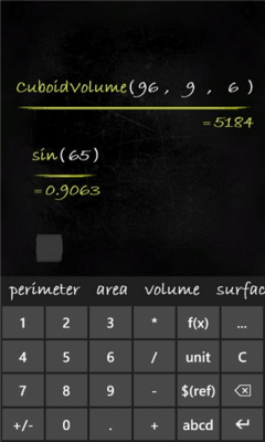 Скриншот приложения Smartboard Calculator Free - №2