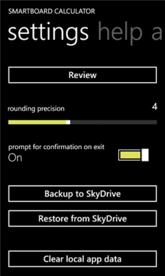 Скриншот приложения Smartboard Calculator Free - №7