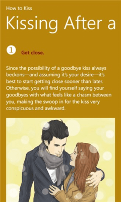 Скриншот приложения How To Kiss - №4