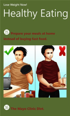 Скриншот приложения Lose Weight Now! - №4