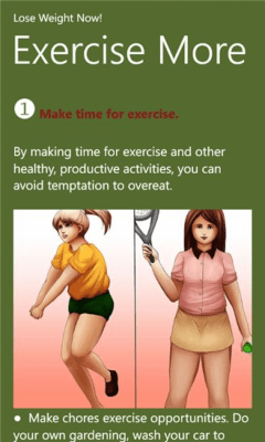 Скриншот приложения Lose Weight Now! - №5