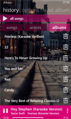 Скриншот приложения Music player - №4