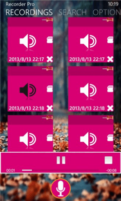 Скриншот приложения магнитофон Pro - №4