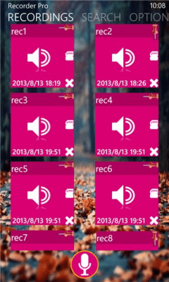 Скриншот приложения магнитофон Pro - №5