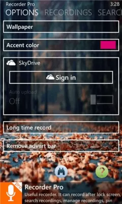 Скриншот приложения Recorder P​​ro - №3