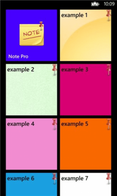 Скриншот приложения sticky note pro - №1