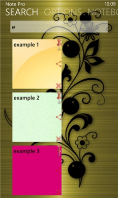 Скриншот приложения sticky note pro - №3