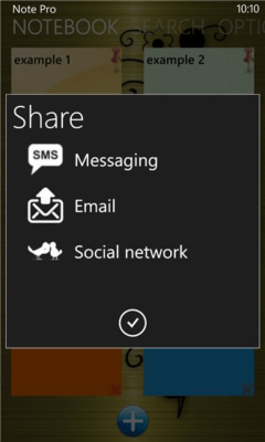 Скриншот приложения sticky note pro - №7