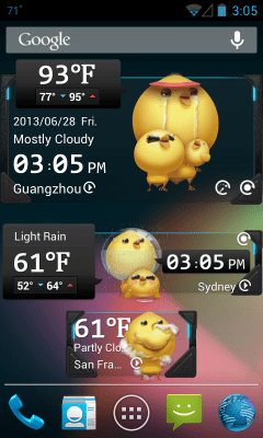 Скриншот приложения Cute Chicken Reward Theme - №4