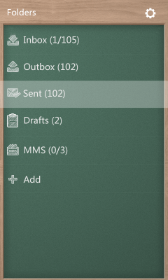 Скриншот приложения GO SMS Pro Z-My17h THEMEEX - №4