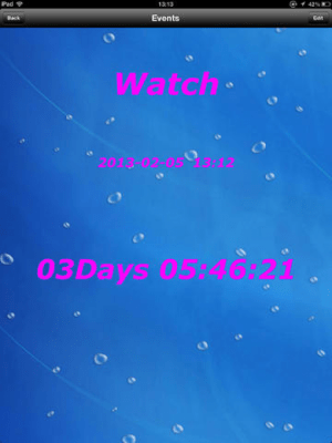 Скриншот приложения Event Reminder &amp; Countdown - №3