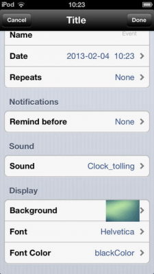 Скриншот приложения Event Reminder &amp; Countdown - №5
