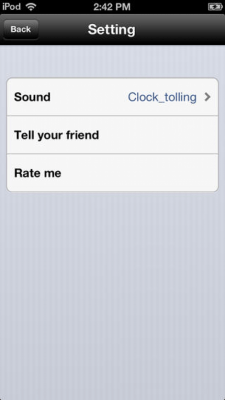 Скриншот приложения Kitchen Timer-Countdown - №3