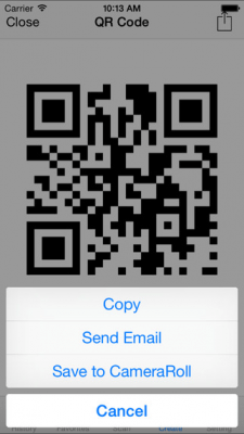 Скриншот приложения Best QR scanner & generator - №3