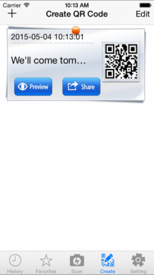 Скриншот приложения Best QR scanner & generator - №4