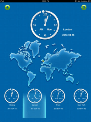 Скриншот приложения A+ World Clock - №3