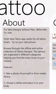 Скриншот приложения Tattoo - №5