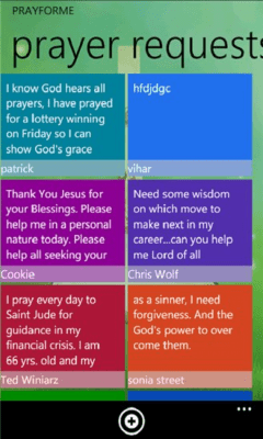 Скриншот приложения Prayforme - №3