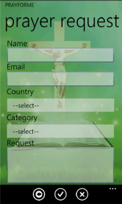 Скриншот приложения Prayforme - №4