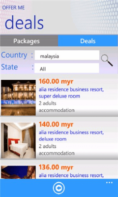 Скриншот приложения Offerme Travel - №3