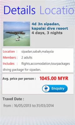 Скриншот приложения Offerme Travel - №5