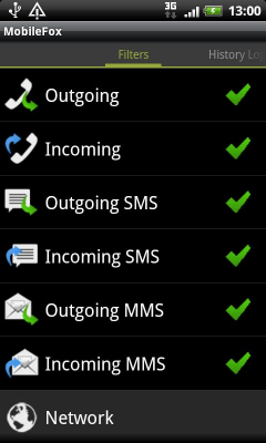 Скриншот приложения MobileFox - №3