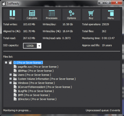 Скриншот приложения SSDREADY - №3