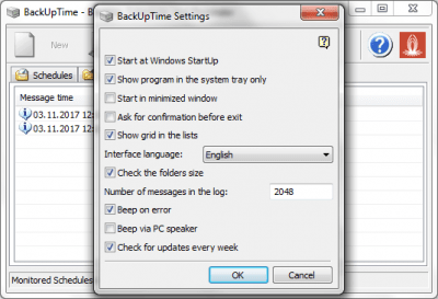 Скриншот приложения BACKUPTIME - №3