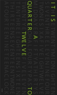 Скриншот приложения Letter Clock - №4