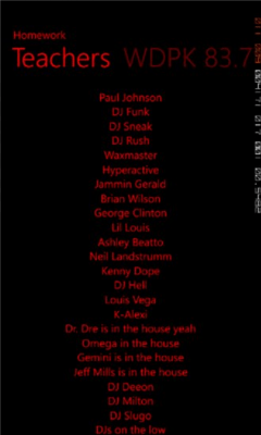 Скриншот приложения Daft Punk Lyrics - №3